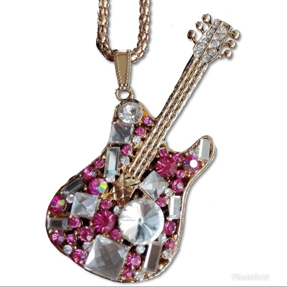 Jewelry - (Q2) Guitar Necklace